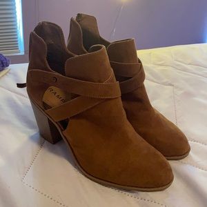 Burnt Orange/ Brown Wedges